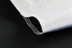 Studioking Photography Backdrop Fabric 2.7x5 M White Black