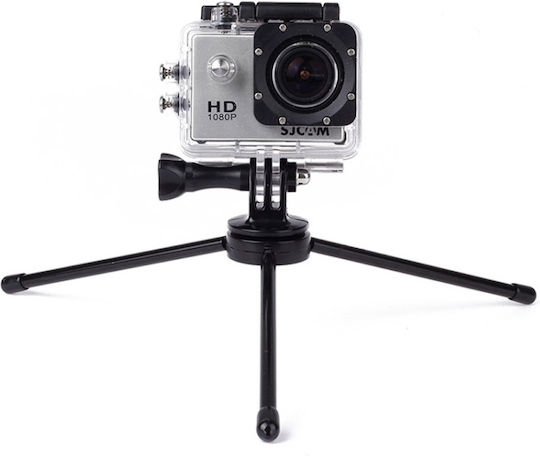 Puluz Πτυσόμενο Μεταλλικό Τρίποδο Go Pro Action Cameras Black
