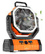 Powertech Mini Klimaanlage USB und Powerbank 15W Orange PT-1430