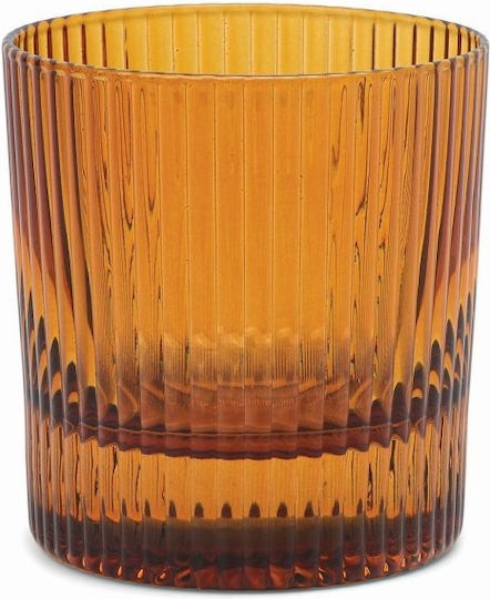 Set of Glasses Cocktail/Drinking / Whiskey made of Glass in Orange Color 266ml 2pcs