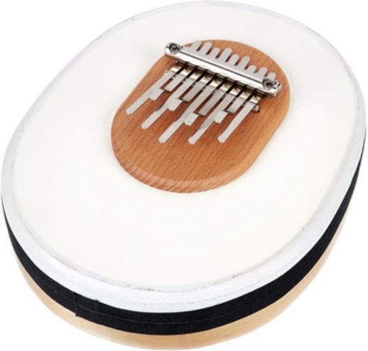 Terre Kalimba Weißes Haut A-Moll 8+1
