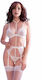 Chilirose Seturi de lenjerie sexy Alb CR-4865