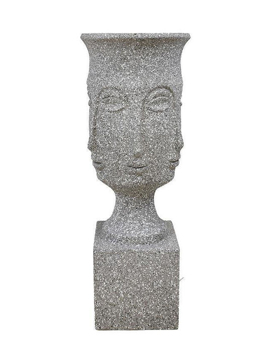 Fylliana Κασπώ Μεταλλικό Γκρι 35x35x93εκ.