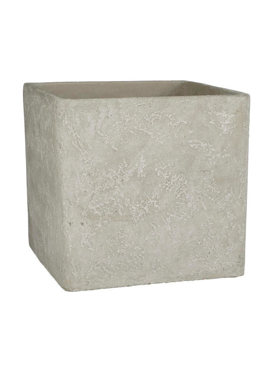 Supergreens Κασπώ Τσιμεντένιο Γκρι 21x21x20.5εκ.