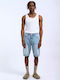 Herrenshorts Jeans Stream Light Fade
