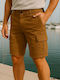 Herrenshorts Cargo Brown