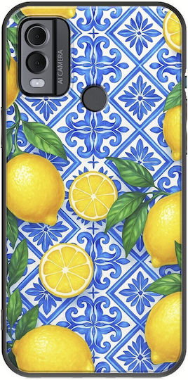 Lemon Garden Nokia C22 Schwarze Tpu Silikon Handyhülle