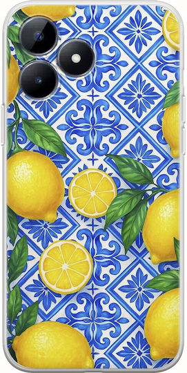 Lemon Garden Realme C51 Flexible TPU Transparent Silicone Mobile Phone Case