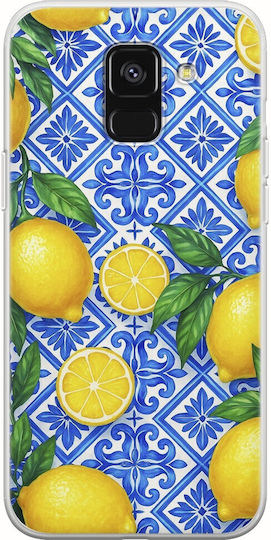 Lemon Garden Samsung Galaxy A6 2018 Flexible TPU Transparent Silicone