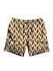 Men's Swimwear Shorts Khaki with Patterns