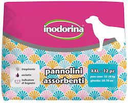 Πανάκια Μιας Χρήσης Inodorina 50 + 70 Cm 12 Μονάδες Πανάκια Μιας Χρήσης Inodorina 50 + 70 Cm 12 Μονάδες