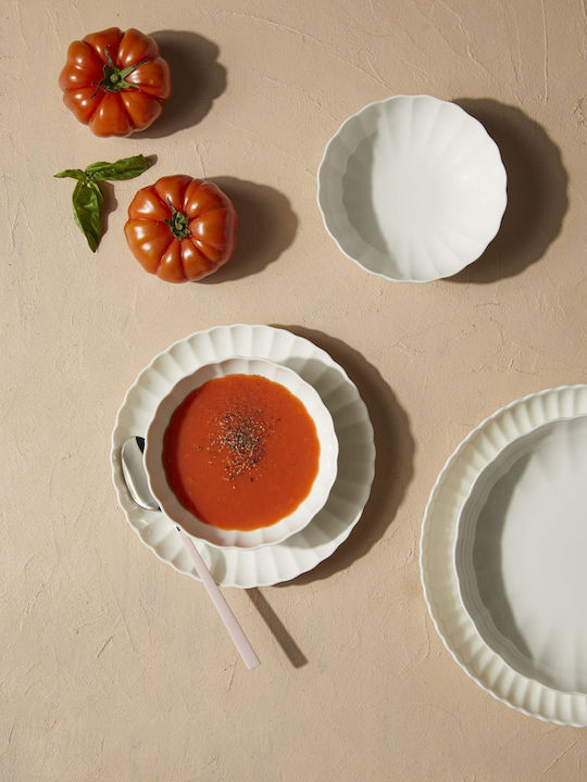 Kutahya Porselen White Porcelain Dinnerware Set 20pcs