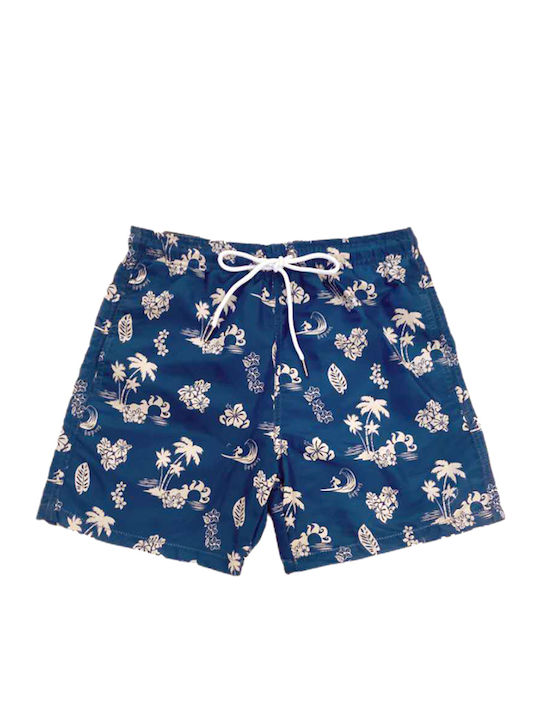Men's Swimwear Bermuda Blue Floral