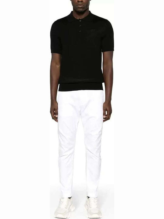 Dsquared2 Панталон Чино Еластичен White