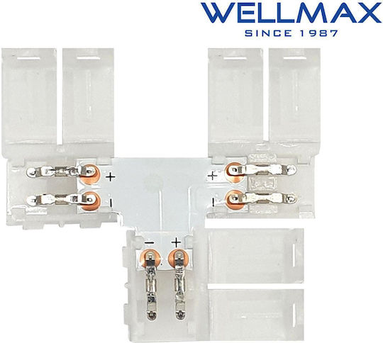 Wellmax 8mm LED Streifen Verbindungsterminal 02.038.0170 5 Stück