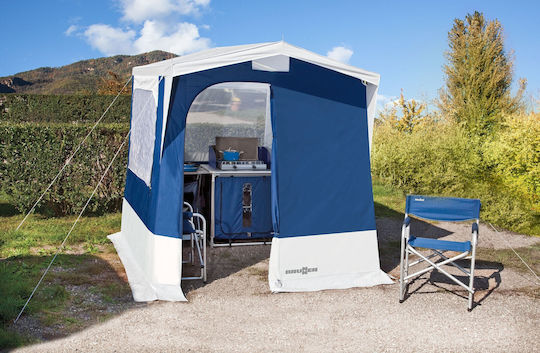 Brunner Camping Tent Cabin Blue 200x150cm
