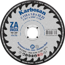 Karbosan Δίσκος Κοπής Μετάλλου 125mm