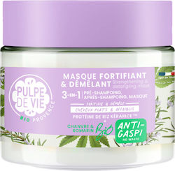 Pulpe De Vie Mască De Păr Pentru Fortifiere Cu Canabis Keratină Și Peptide 300ml Pulpe De Vie Mască De Păr Pentru Fortifiere Cu Canabis Keratină Și Peptide 300ml