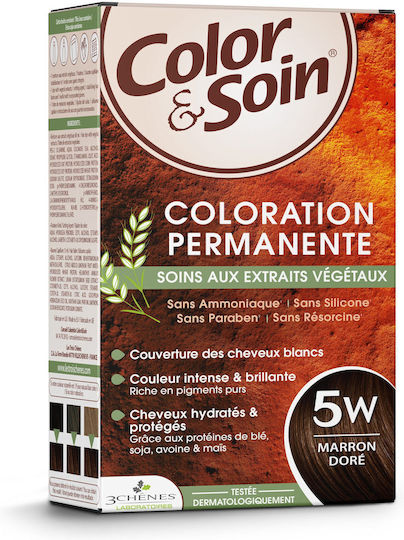 Color & Soin Боя за коса Без амоняк Златисто кафяво