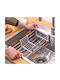 Gray Kitchen Sink Colander