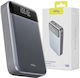 Allity APB-200 Power Bank 19200mAh 130W mit USB-A Ausgangsanschluss und 2 USB-C Ausgangsanschlüssen Power Delivery / Schnellladung Grau