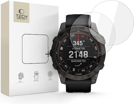 Tech-Protect Glass Fit+ Закалено стъкло за Гармин Феникс 7 2бр