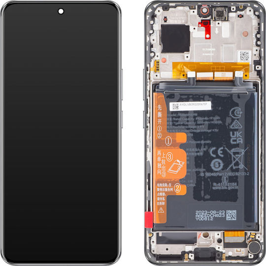 Honor Screen with Touch Mechanism for Honor 90 (Black)