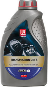Lukoil Transmission Uni S Масло За Автомобил За Ръчна Скоростна Кутия И Диференциал 75W-90 1л