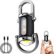 Wiederaufladbar Schlüsselanhänger-Taschenlampe LED mit maximaler Helligkeit 1200lm Mini