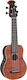Ovation Soprano Electro-Acoustic Ukulele Celebrity Regular Plus Natural Koa UCS10P-KOAE-G
