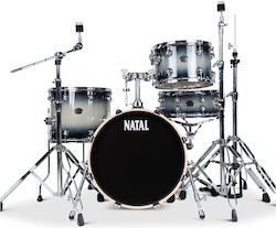 Natal Kar-tj-bss Arcadia Tj Set Schwarz Silber Glitzer Farbverlauf