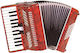 Ακκορντεον Ginelli 1107a 48b26k Red