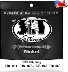 Sit Power Wound S81068 8-струнни Набор Струни З...