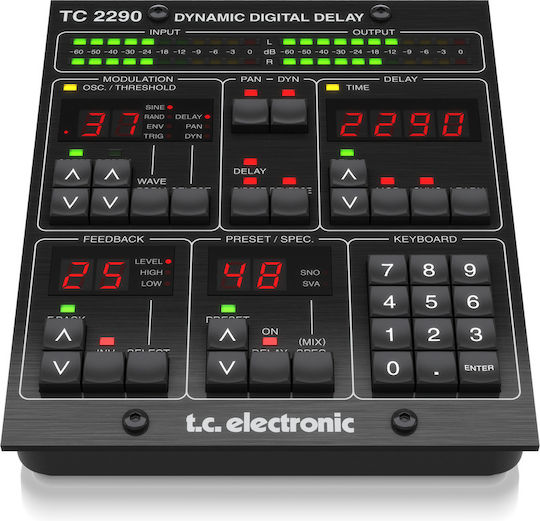 Tc Electronic Tc2290-dt Dynamic Delay Plug-in Desktop Remote Control