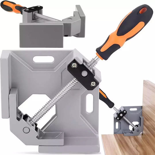 Right Angle Woodworker Clamp 90° Metal Handle – Assembly Base Wood & Metal