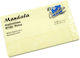 Info Notes *χαρτακια Κιτρινα Σχεδια125x75mm 100φ