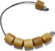 Din Natural Begleri din Lemn de lungime 1.5buc Bej
