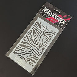 Bittydesign Schablonen Zebra