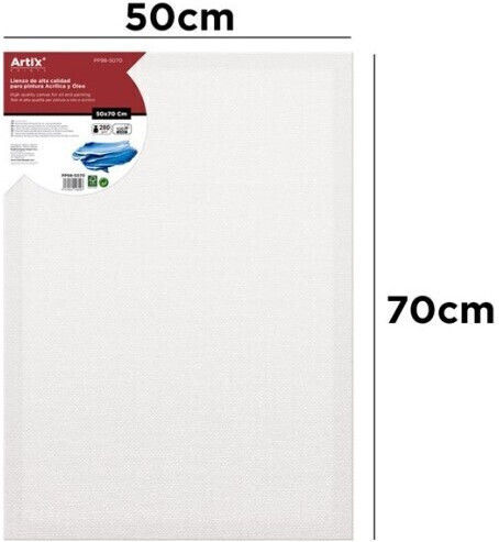 Canvas Frame Artix 50x70cm 100% Cotton 280gr/m² Pp98-5070