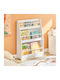 Bücherregal Boden Weiß 58x81cm