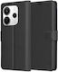 Book Δερμάτινο Μαύρο (Redmi Note 14 5G)