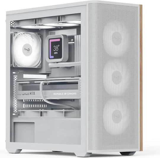 U-Case Hunter Gaming Desktop PC (Ryzen 5-7600X/32GB DDR5/1TB SSD/Radeon RX 9060 XT/W11 Home)