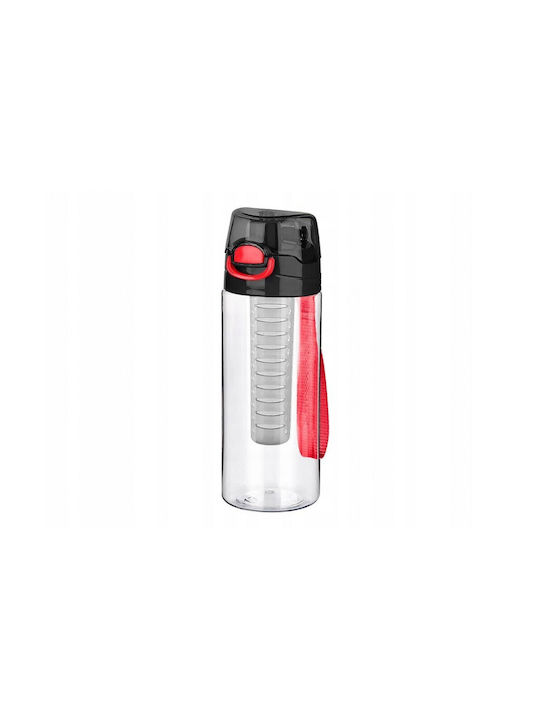 Florina Bottle Water Plastic with Screw Cap Transparent 500ml