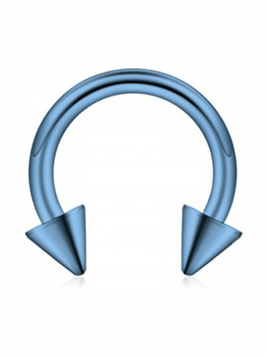 Amalfi Accessories Steel Blue Bar Earring