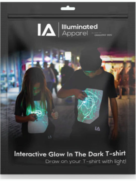 Illuminated Apparel T-shirt Μαύρο