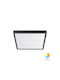 Braytron Jade Ceiling Mount Light 30cm Black with Integrated LED