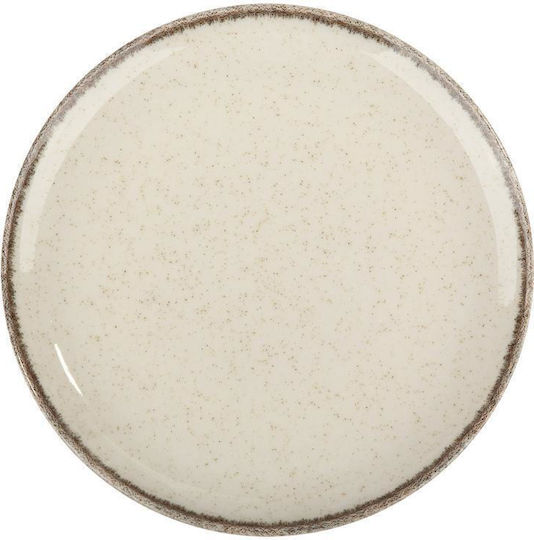 Bormioli Rocco Plate Shallow made of Porcelain Beige 15cm 6pcs