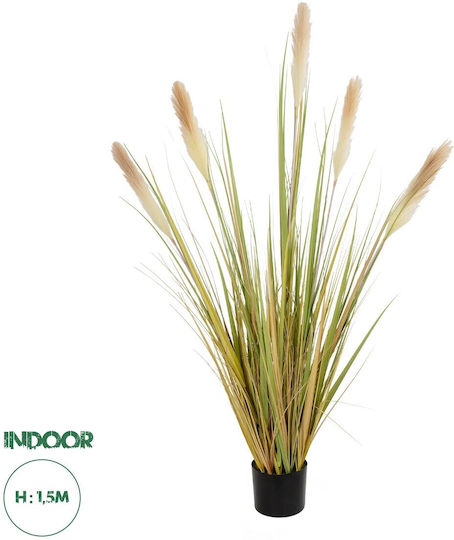 Künstlicher Baum für den Außenbereich Pampasgras Beige 150cm GloboStar