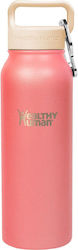 Healthy Human Θερμός 621ml Stein Bottle Rose Healthy Human Healthy Human Θερμός 621ml Stein Bottle Rose Healthy Human