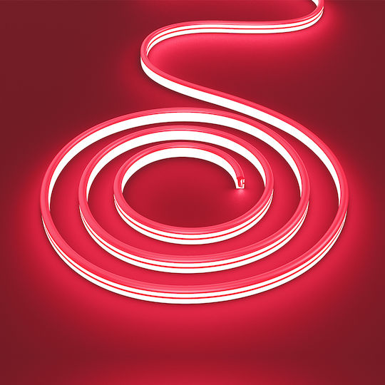 Braytron Waterproof LED Strip 220V Red Light Neon Flex